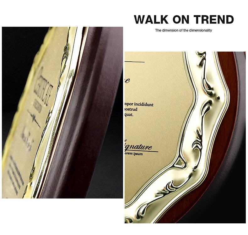 CUSTOM PLAQUES Ⅰ(Award Plaque, License Plaque, Authorization Plaque)