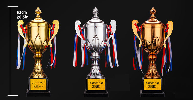 Metal trophy-1st 2nd 3rd place trophies Ⅱ