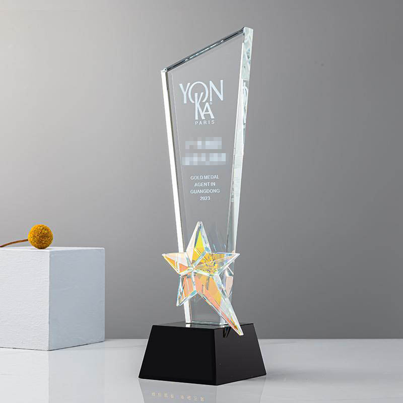 K9 crystal trophies /Transparent and color printing Ⅵ