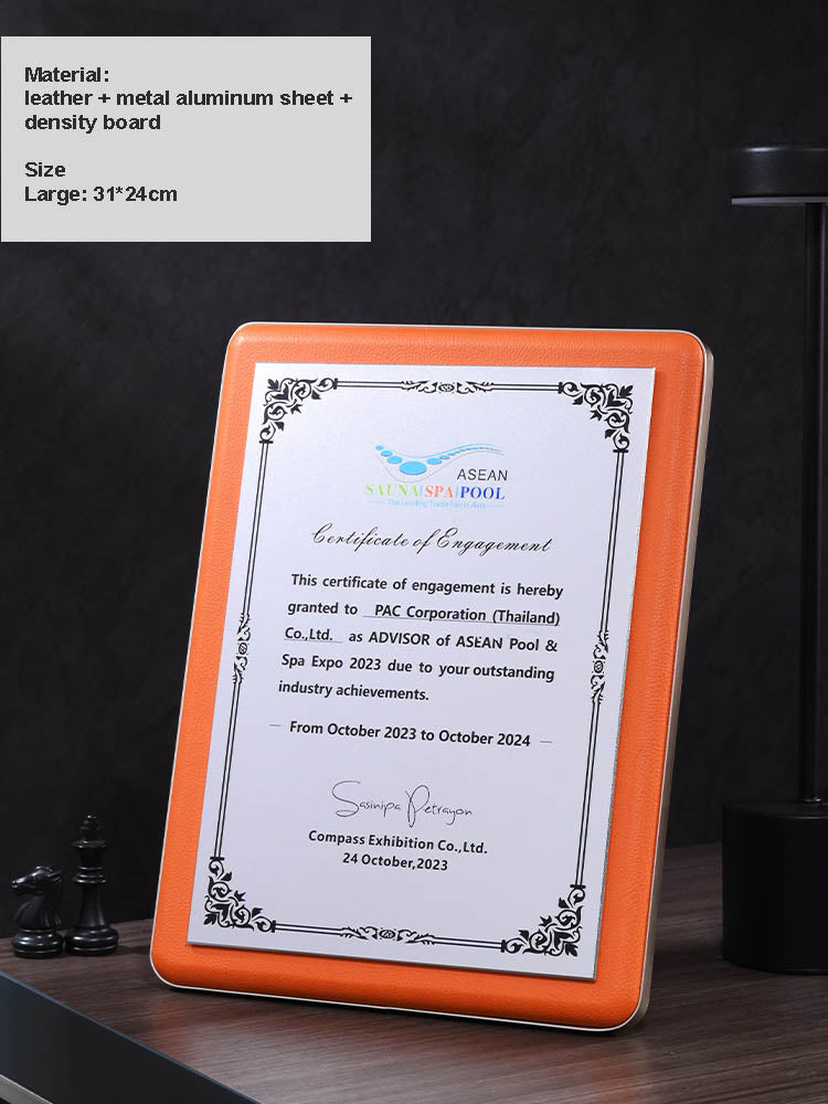 CUSTOM PLAQUES Ⅲ(Award Plaque, License Plaque, Authorization Plaque)
