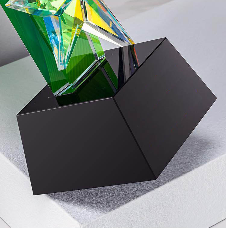 K9 crystal trophies /Transparent and color printing Ⅵ