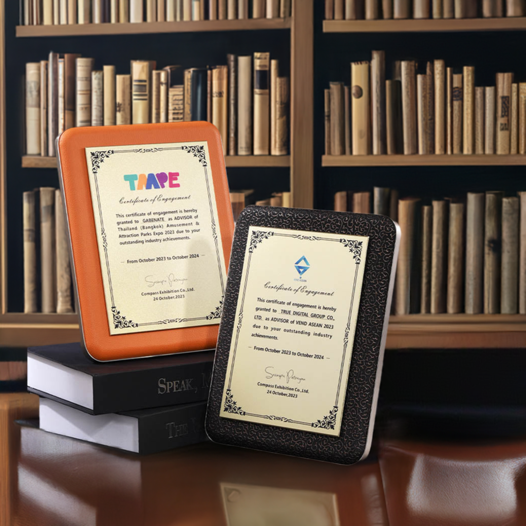 CUSTOM PLAQUES Ⅲ(Award Plaque, License Plaque, Authorization Plaque)