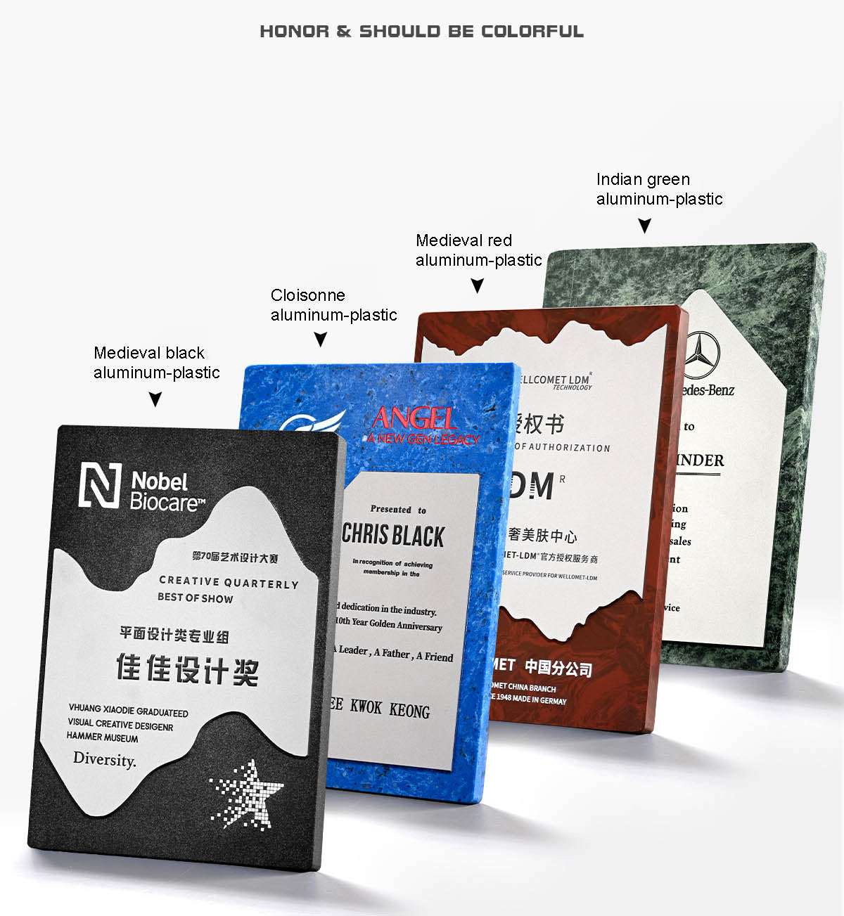 CUSTOM PLAQUES Ⅶ(Award Plaque, License Plaque, Authorization Plaque)