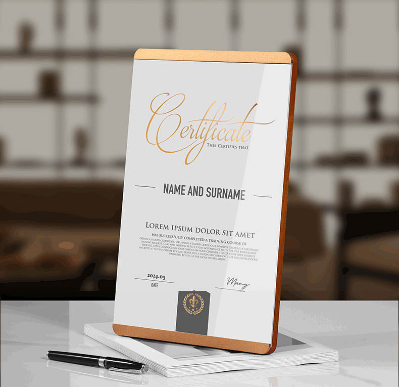 CUSTOM PLAQUES Ⅵ（Award Plaque, License Plaque, Authorization Plaque)