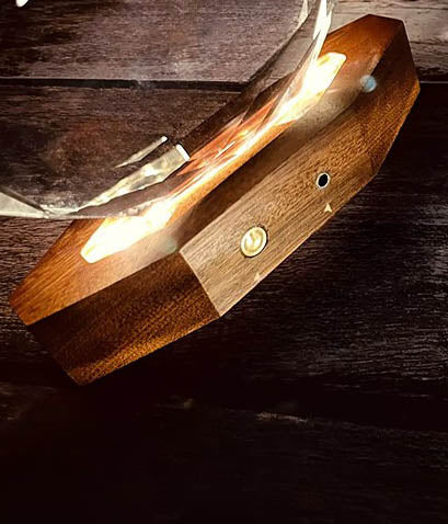 Glow Trophy-round trophy